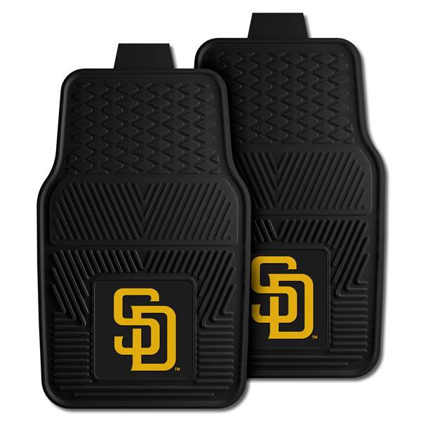 San Diego Padres Padres 2-pc Vinyl Car Mat Set