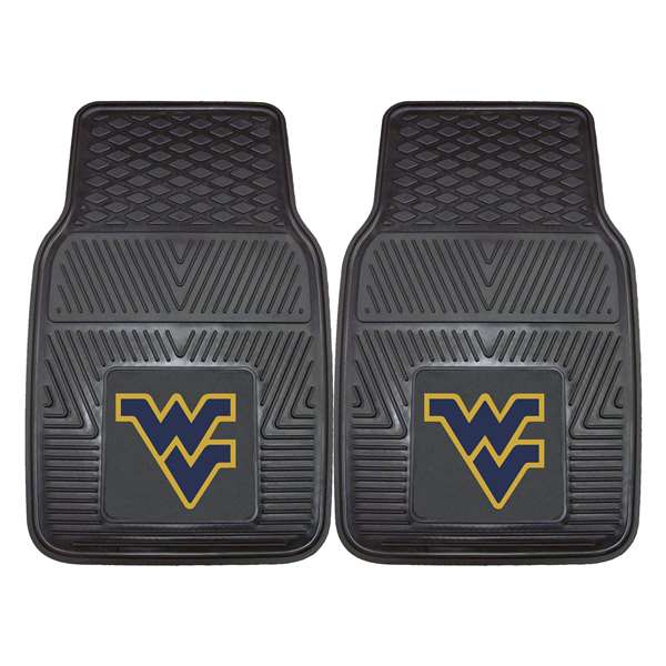 West Virginia University Mountaineers 2-pc Vinyl Car Mat Set