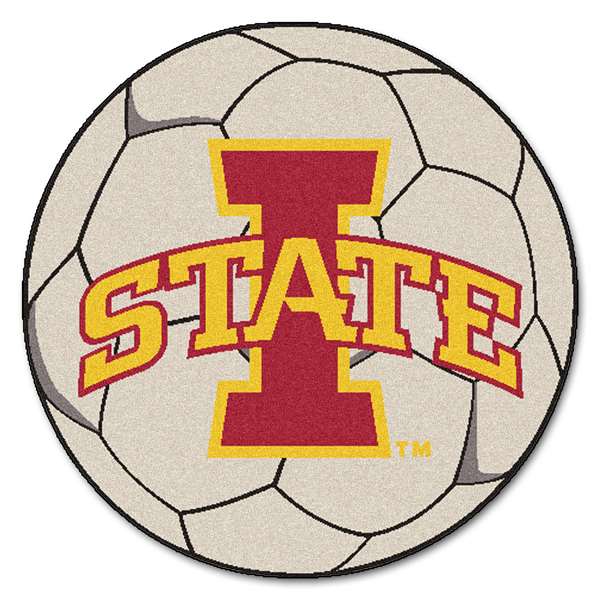 Iowa State University Cyclones Soccer Ball Mat