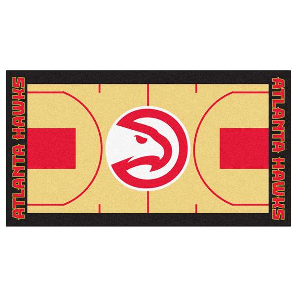Atlanta Hawks Hawks NBA Court Large Runner