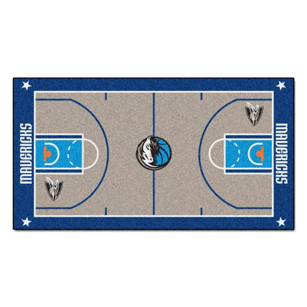 Dallas Mavericks Mavericks NBA Court Large Runner