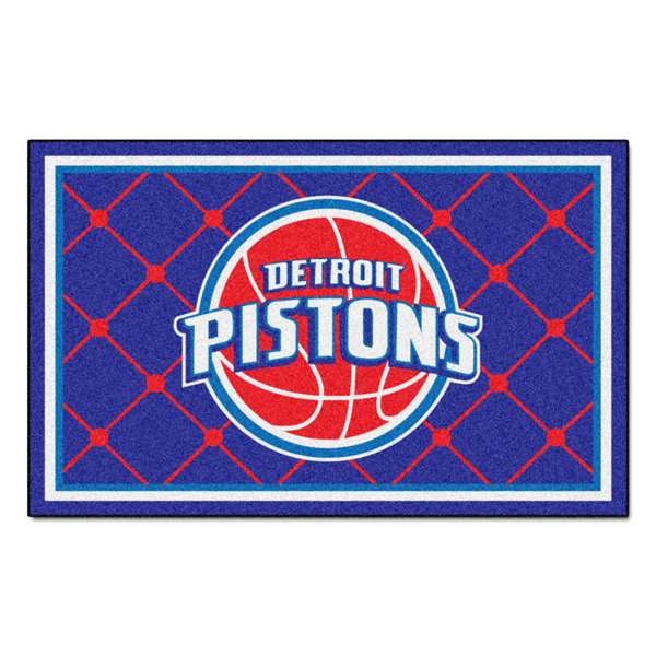 Detroit Pistons Pistons 5x8 Rug