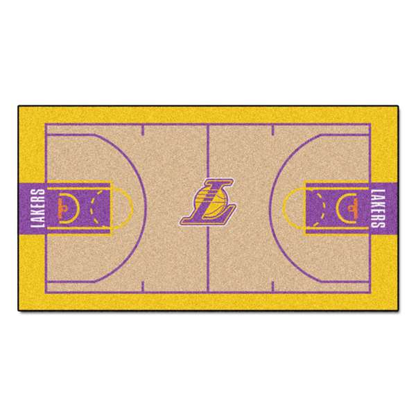 Los Angeles Lakers Lakers NBA Court Large Runner