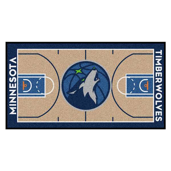 Minnesota Timberwolves Timberwolves NBA Court Large Runner