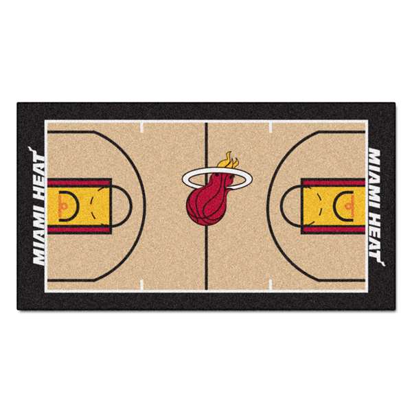 Miami Heat Heat NBA Court Runner