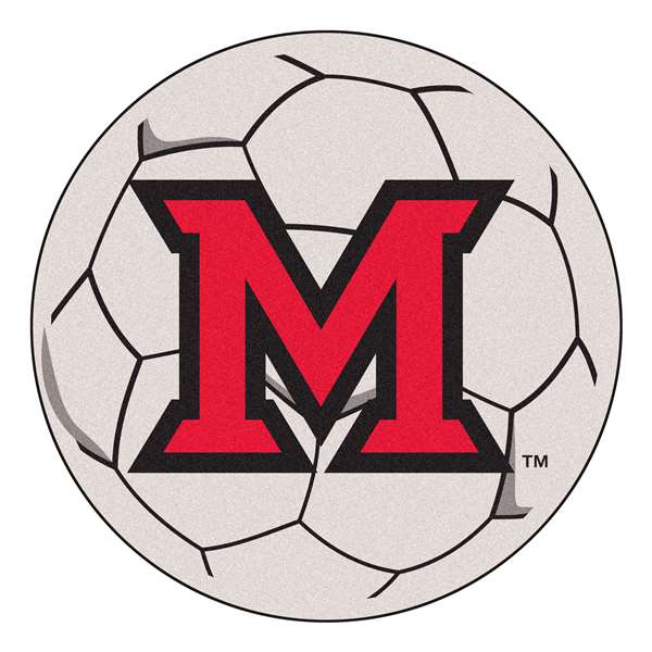 Miami University (OH) Redhawks Soccer Ball Mat