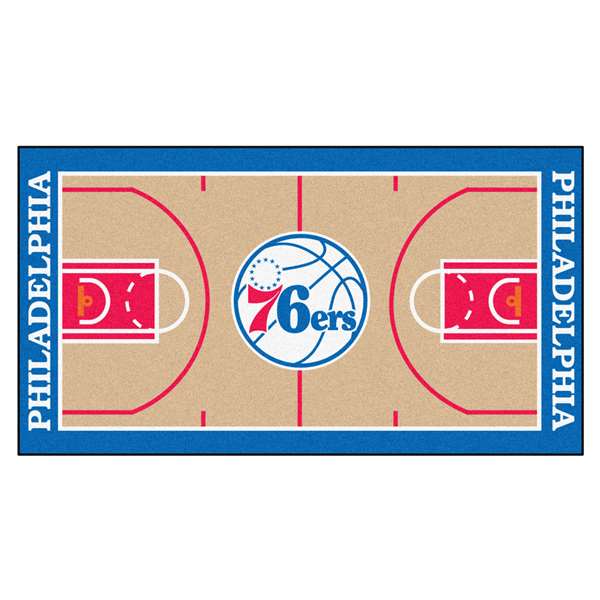 Philadelphia 76ers 76ers NBA Court Runner