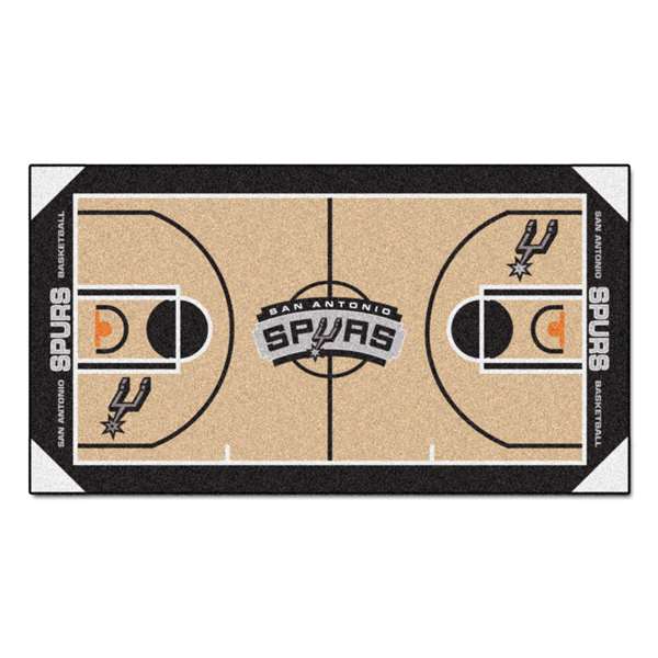 San Antonio Spurs Spurs NBA Court Runner