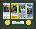 Green Bay Packers Super Bowl Championship Ticket Collection  