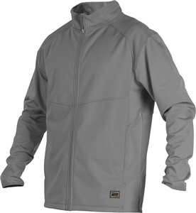 Rawlings Adult Gold Collection Mid-Weight Full Zip Jacket - Blue Grey - Small