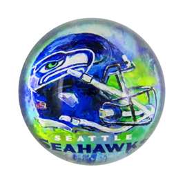 Seattle Seahawks Glass Dome Paperweight  