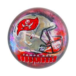 Tampa Bay Buccaneers Glass Dome Paperweight  
