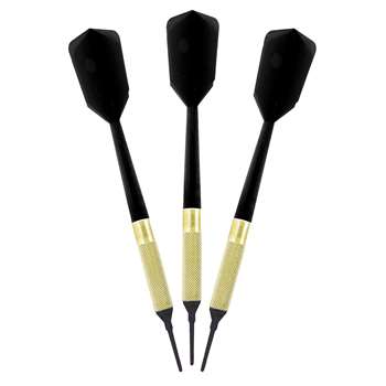 Viper Commercial Brass Bar Darts - Bag of 45 Darts - Black  