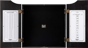 Viper Hudson Dartboard Cabinet Black  