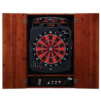 Viper Metropolitan Cinnamon Soft Tip Dartboard Cabinet  