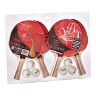 Viper Four Racket Table Tennis Set  