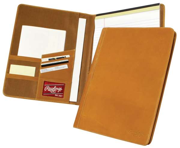 Rawlings Heart of the Hide PADFOLIO - TAN - 9 3/4 x 12 x 3/4 inches 