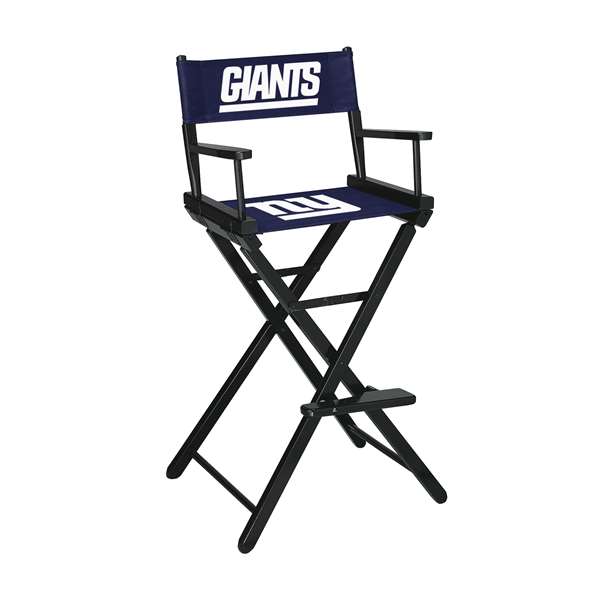 New York Giants Bar Height Directors Chair  