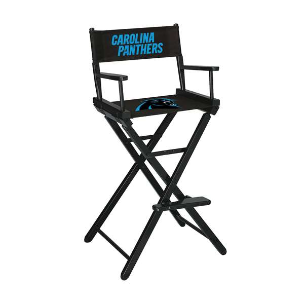 Carolina Panthers Bar Height Directors Chair  