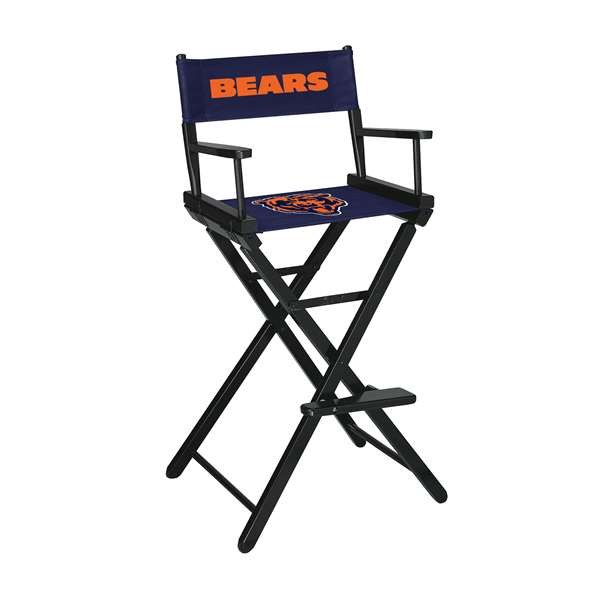 Chicago Bears Bar Height Directors Chair  