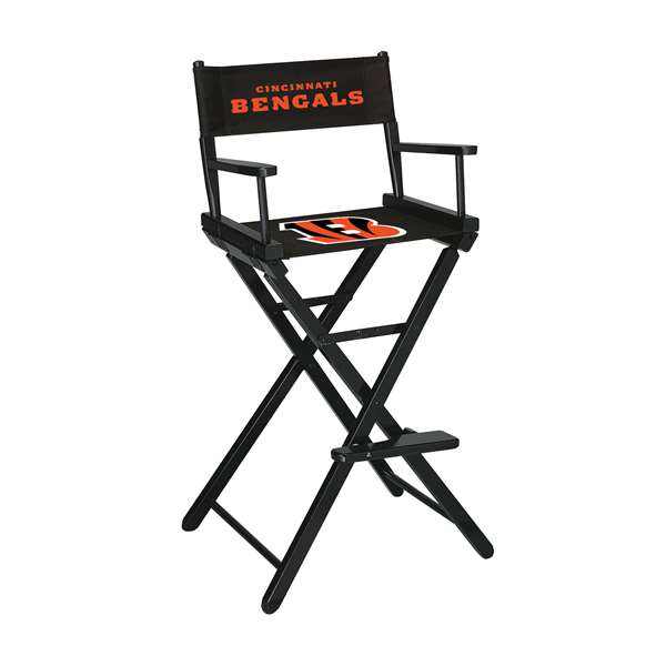 Cincinnati Bengals Bar Height Directors Chair  