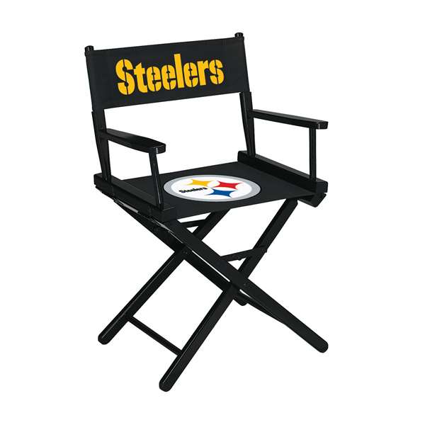 Pittsburgh Steelers Table Height Directors Chair