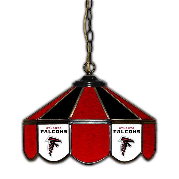 Atlanta Falcons  14" Glass Pub Lamp  