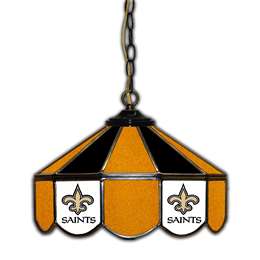 New Orleans Saints  14" Glass Pub Lamp  