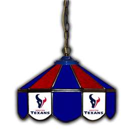 Houston Texans  14" Glass Pub Lamp  