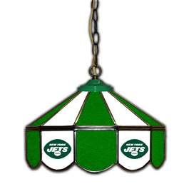 New York Jets  14" Glass Pub Lamp  