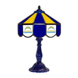 Los Angeles Chargers  21" Glass Table Lamp   