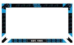 Carolina Panthers Big Game Tv Frame