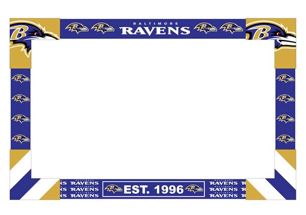 Baltimore Ravens Big Game Monitor Frame