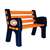 Chicago Bears Outdoor Bench