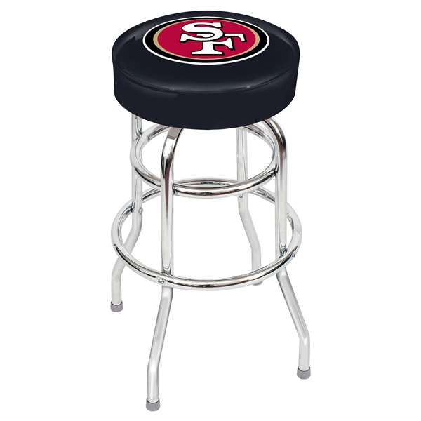 San Francisco 49ers Chrome Bar Stool