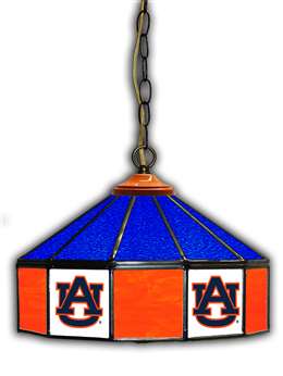 Auburn University 14 Inch Glass Pub Lamp