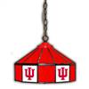 Indiana University 14 Inch Glass Pub Lamp