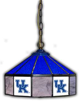 University Of Kentucky 14 Inch Glass Pub Lamp