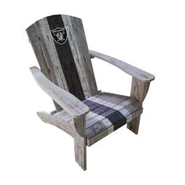 Las Vegas Raiders Wooden Adirondack Chair