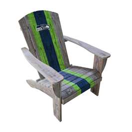 Seattle Seahawks Wooden Adirondack Chair