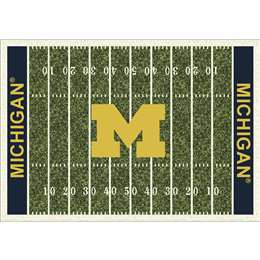 University Of Michigan 4x6 Homefield Rug