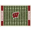 University Of Wisconsin 4x6 Homefield Rug