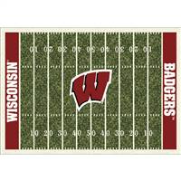 University Of Wisconsin 4x6 Homefield Rug