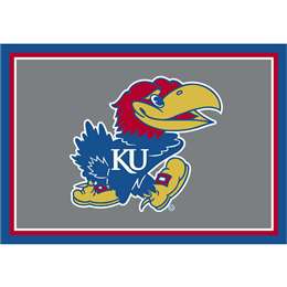 University Of Kansas 4x6 Spirit Rug