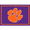 Clemson University 4x6 Spirit Rug