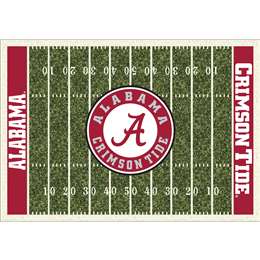 University Of Alabama 6x8 Homefield Rug