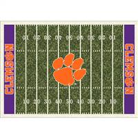 Clemson University 6x8 Homefield Rug