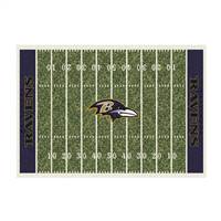 Baltimore Ravens 6x8 Homefield Rug