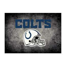 Indianapolis Colts 8x11 Distressed Rug