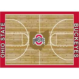 Ohio State 4x6 Courtside Rug